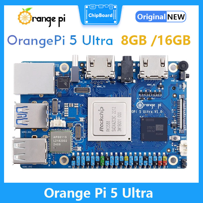 Radxa Rock 5B 16Gb - Orange pi-5ウルトラRAMロックチップボード,8GB, 16GB,lpddr5 RAM,rk3588,wifi 6e,bt5.3,m.2 hdmi,ポート,opi5